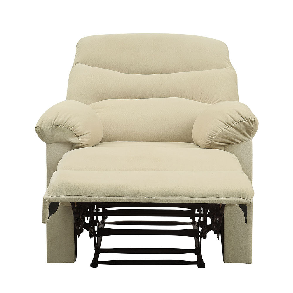 ACME Arcadia Beige Microfiber Motion Recliner Model 00626