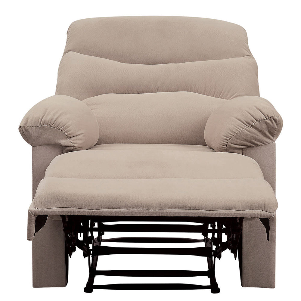 ACME Arcadia Beige Woven Fabric Motion Recliner Model 00702