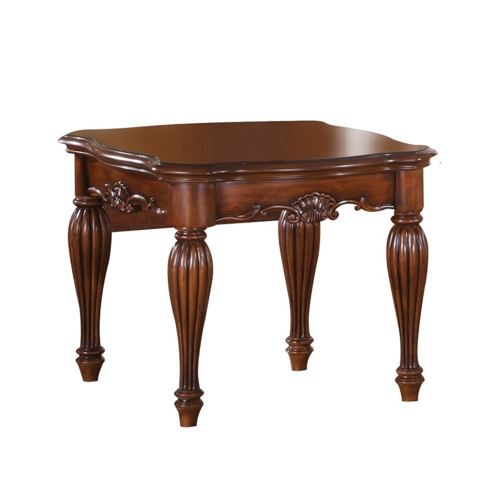 ACME Dreena Cherry End Table Model 10291