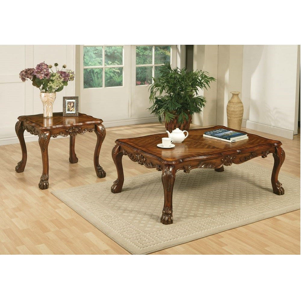 ACME Dresden Cherry Oak End Table Model 12166