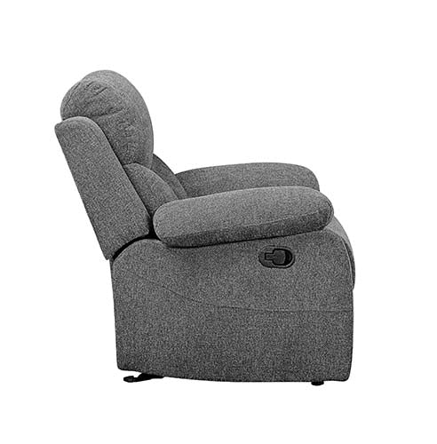 ACME Kalen Gray Chenille Motion Sofa Model 55440
