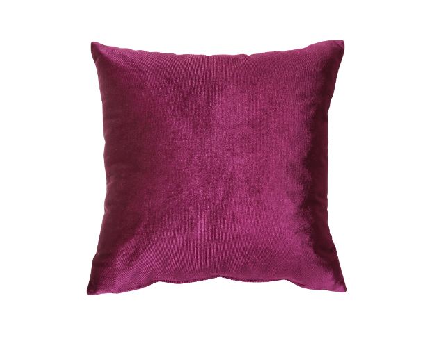 ACME Heibero Burgundy Velvet Loveseat with 2 Pillows (Same LV01401) Model 56896