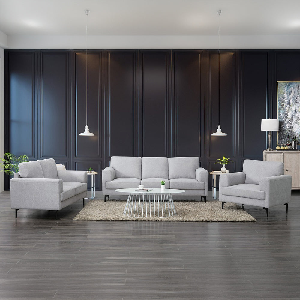 ACME Kyrene Light Gray Linen Sofa Model 56925