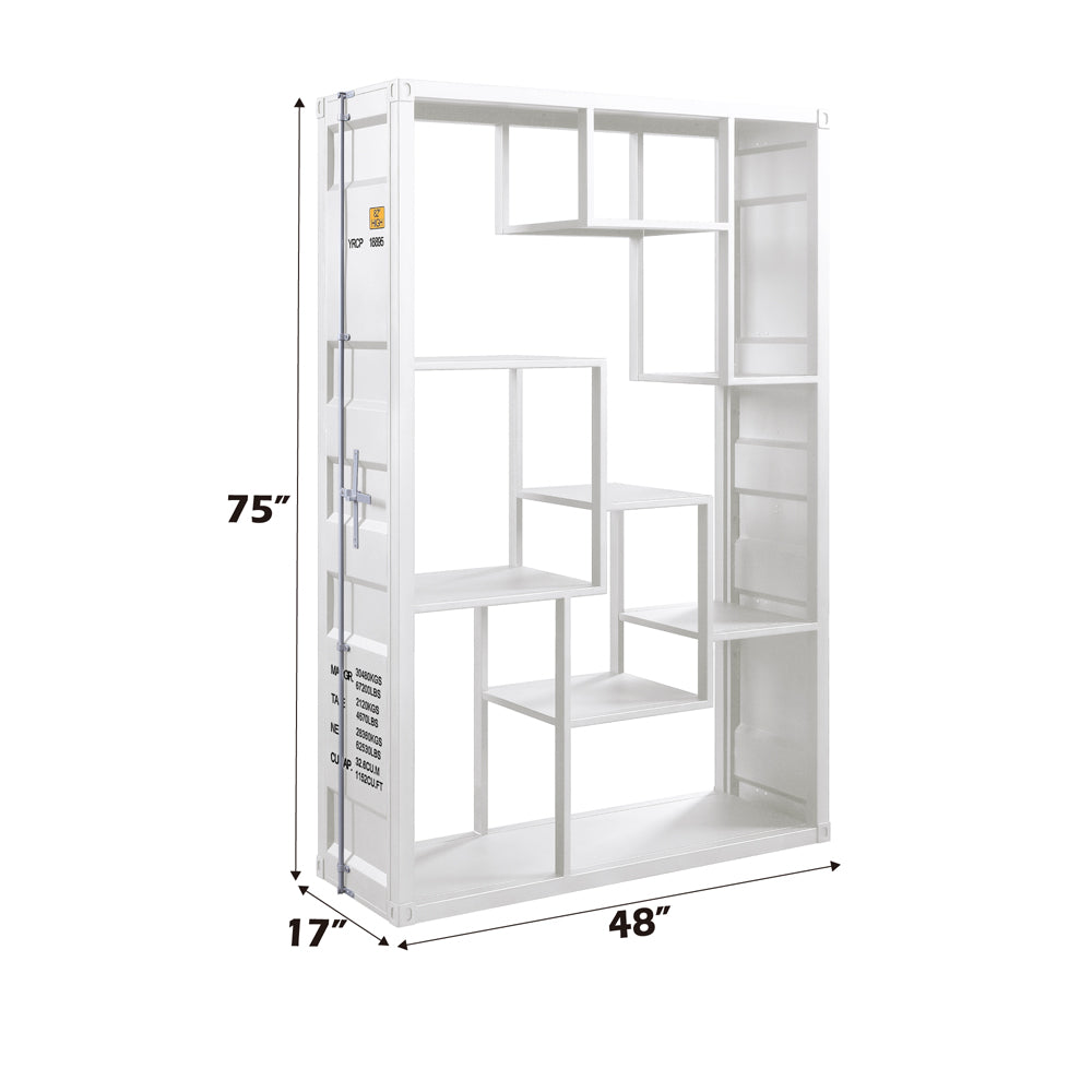 ACME Cargo White Bookcase Model 77888
