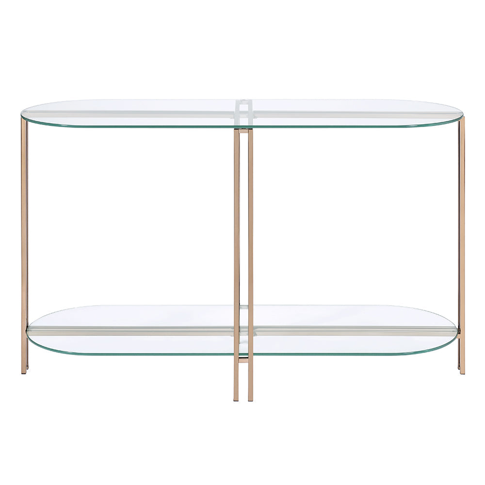 ACME Veises Champagne Sofa Table Model 82999
