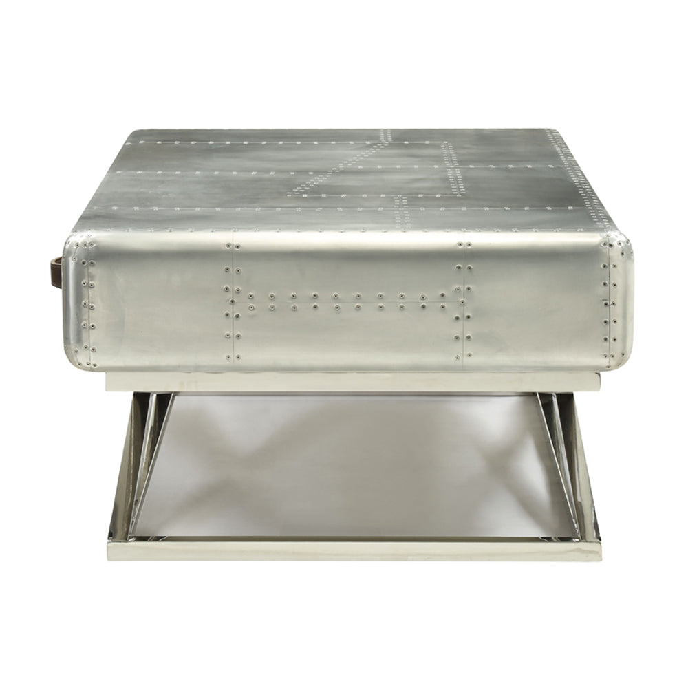 ACME Brancaster Aluminum Coffee Table Model 83555