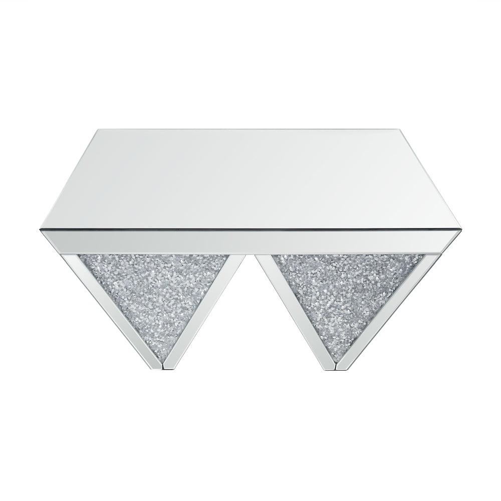 ACME Noralie Mirrored & Faux Diamonds Coffee Table Model 84900