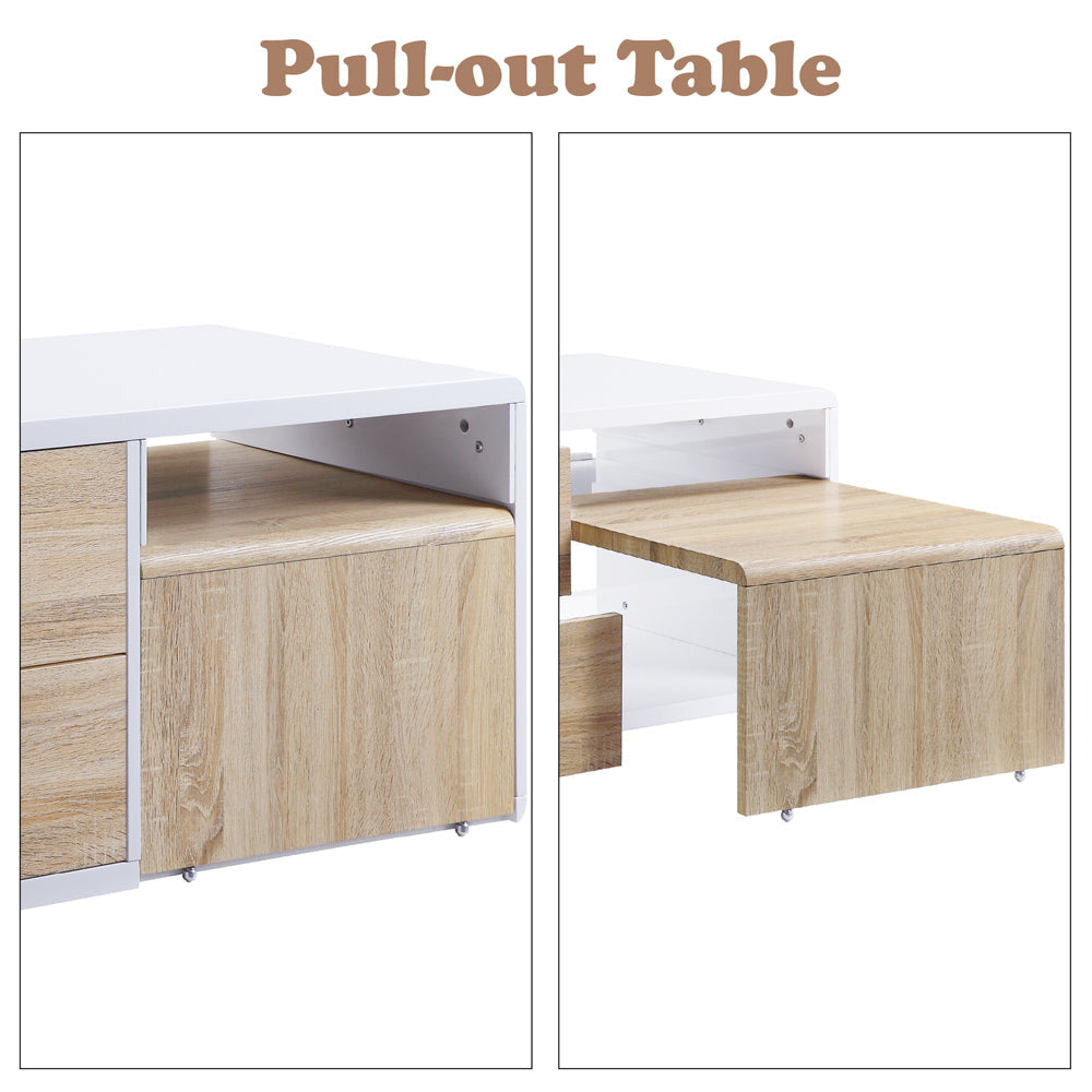 ACME Verux White High Gloss Coffee Table Model 84930