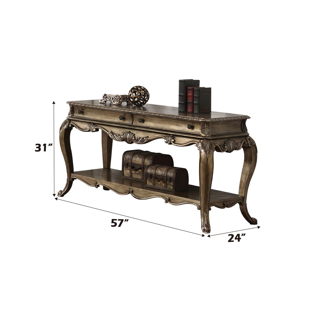 ACME Ragenardus Vintage Oak Sofa Table Model 86033