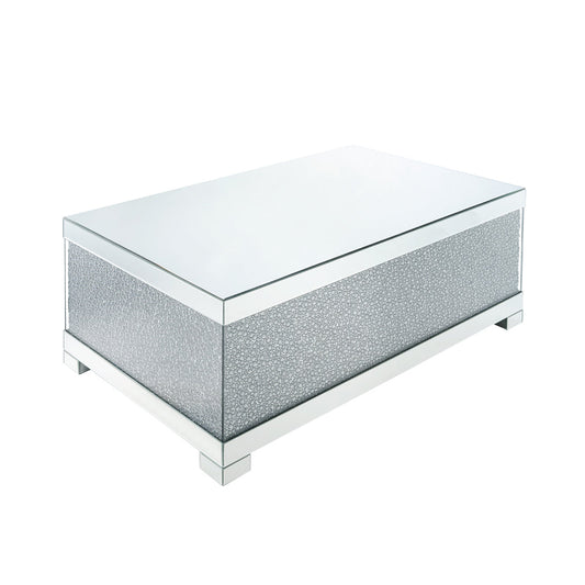 ACME Mallika Faux Round Crystals Coffee Table Model 87910