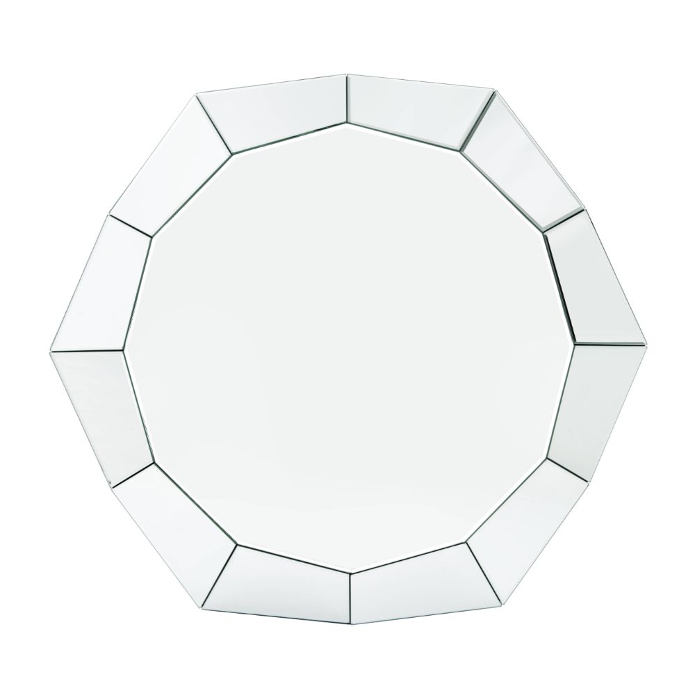 ACME Noralie Mirrored & Faux Diamonds Coffee Table Model 88005