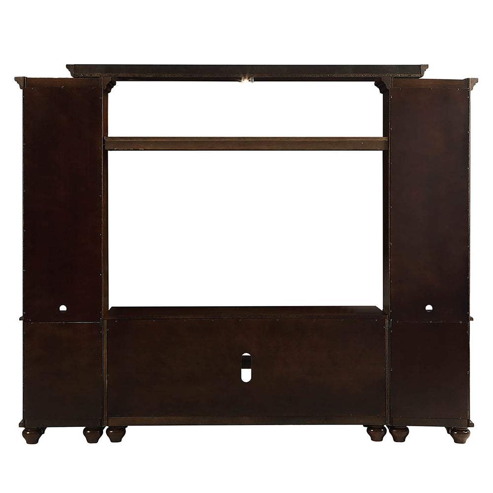 ACME Dita Walnut Entertainment Center Model 91105_KIT