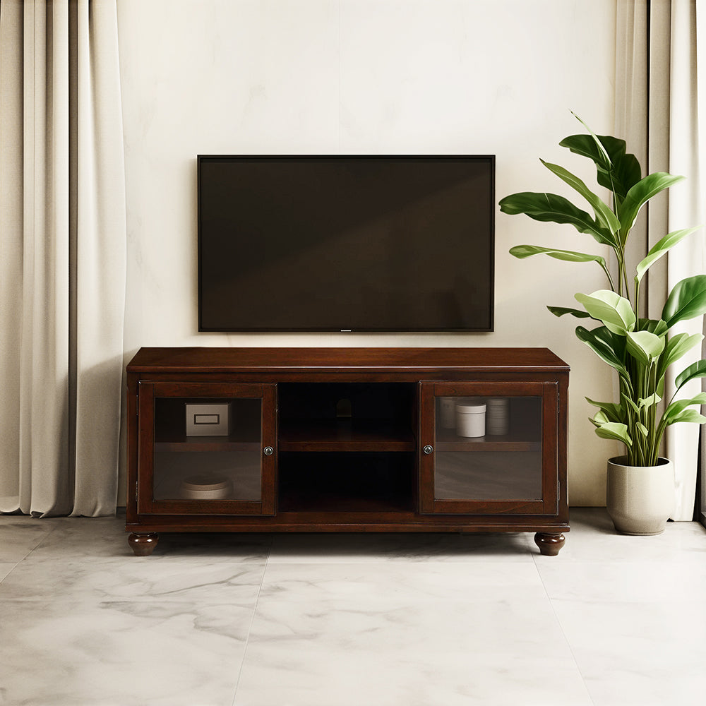 ACME Dita Walnut TV Stand Model 91108