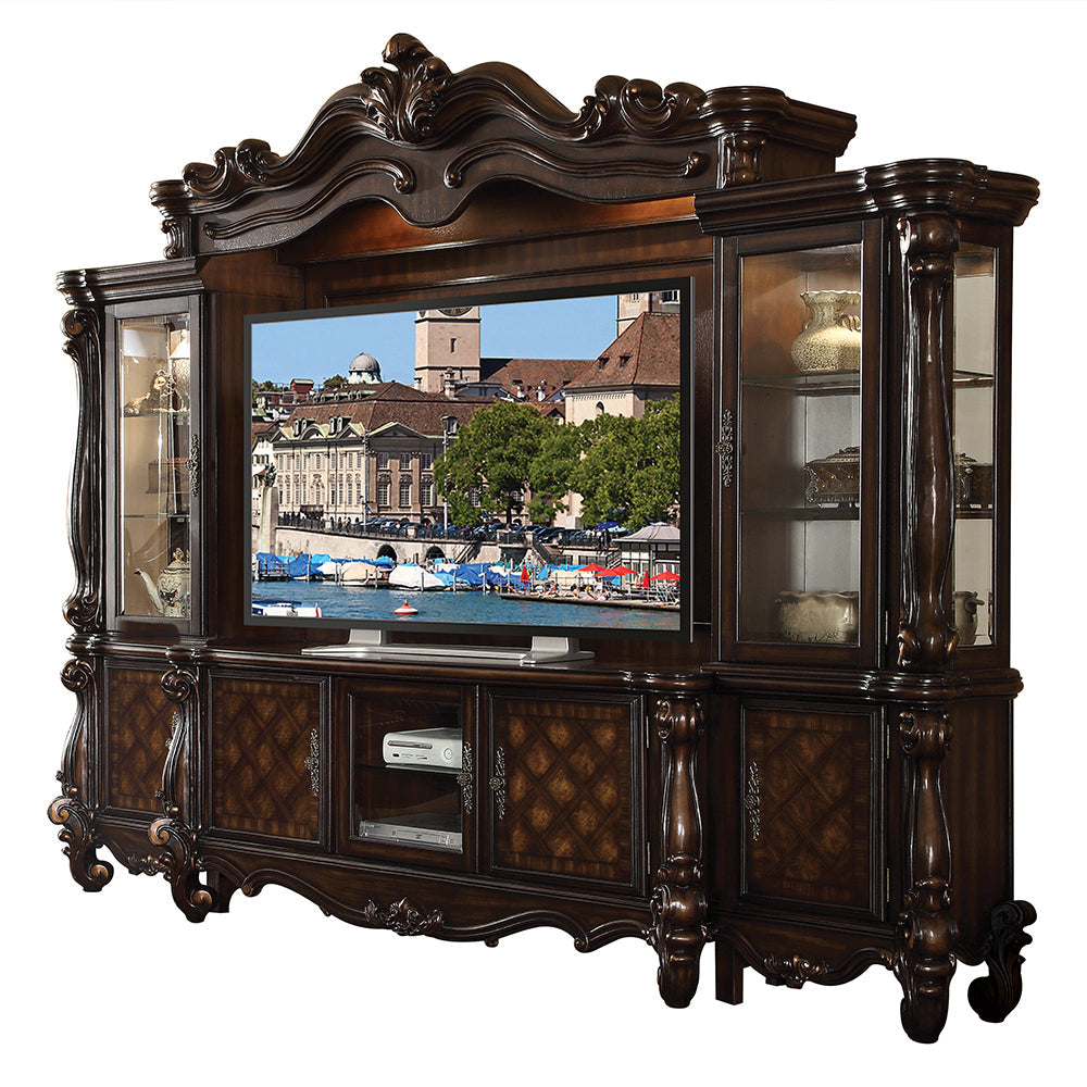 ACME Versailles Cherry Oak Entertainment Center Model 91325