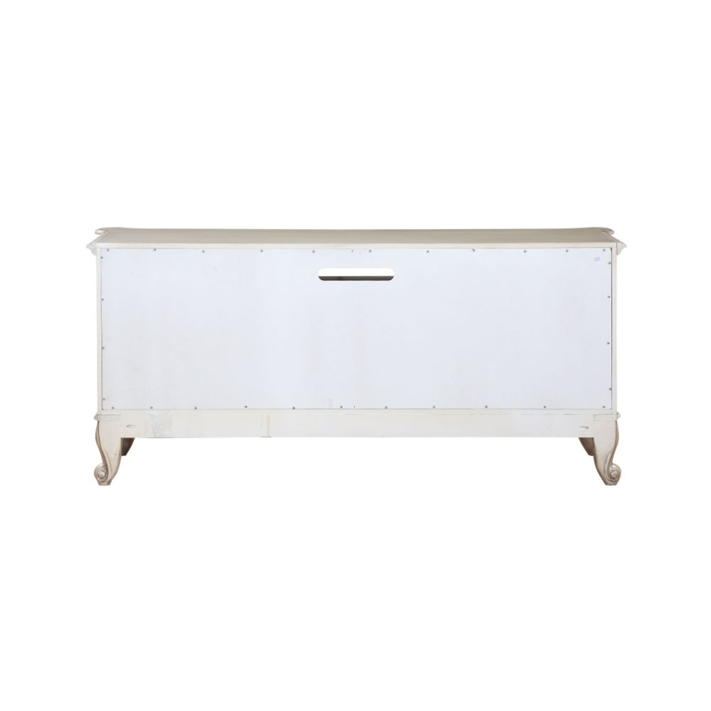 ACME Gorsedd Golden Ivory TV Stand Model 91443