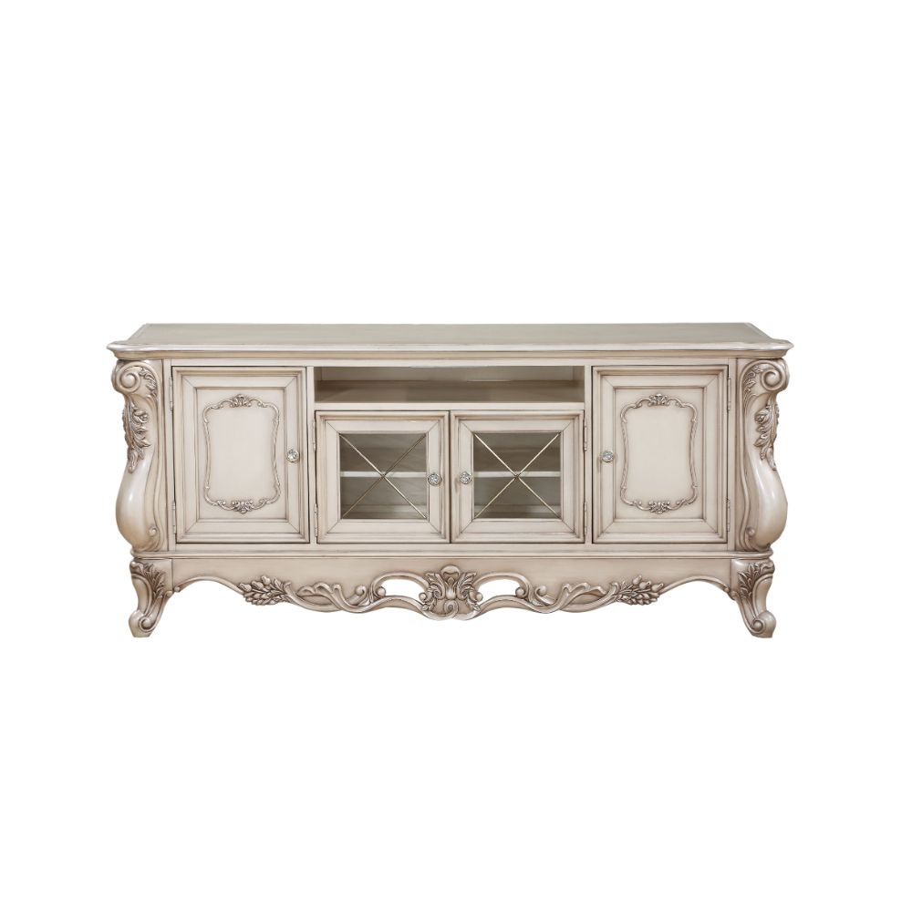 ACME Gorsedd Golden Ivory TV Stand Model 91443