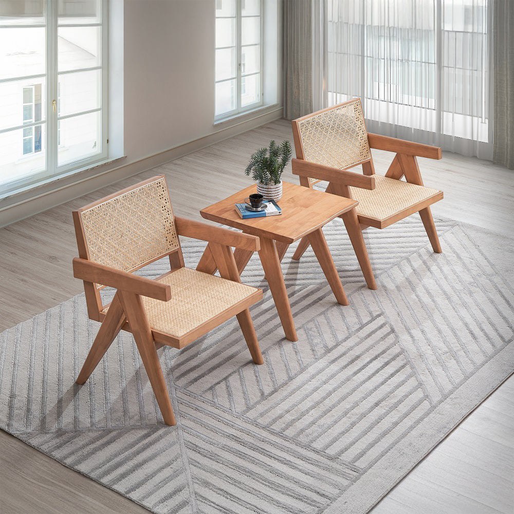 ACME Velentina Natural End Table Model AC02376