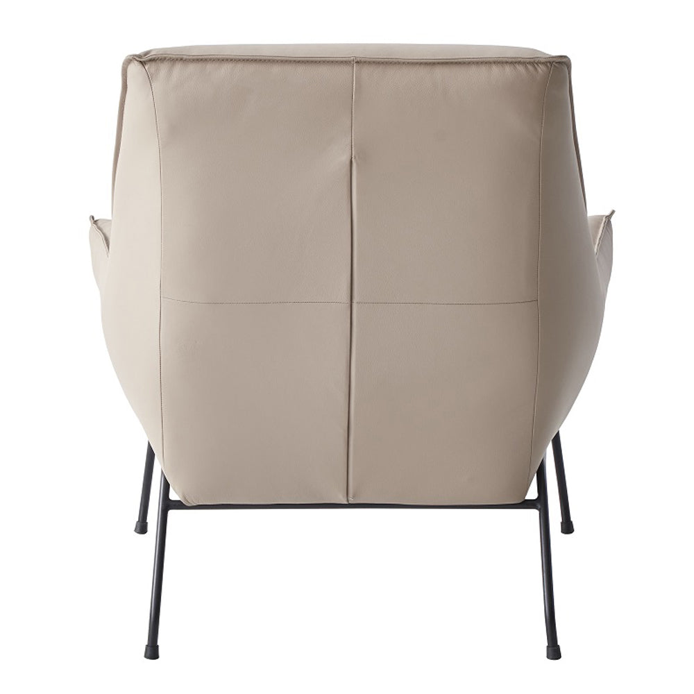 ACME Zusa Khaki Top Grain Leather Accent Chair Model AC02381
