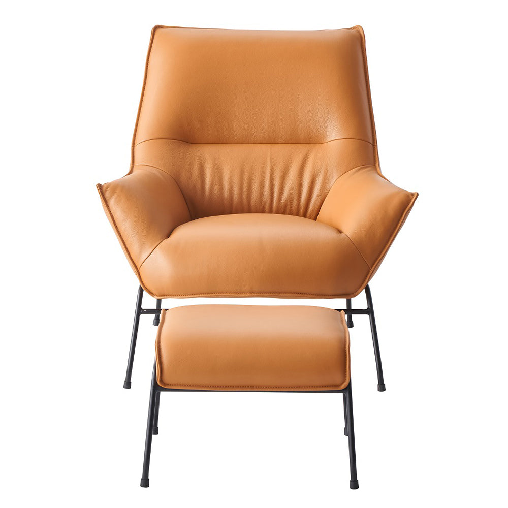ACME Jabel Sandstone Top Grain Leather Accent Chair Model AC02383