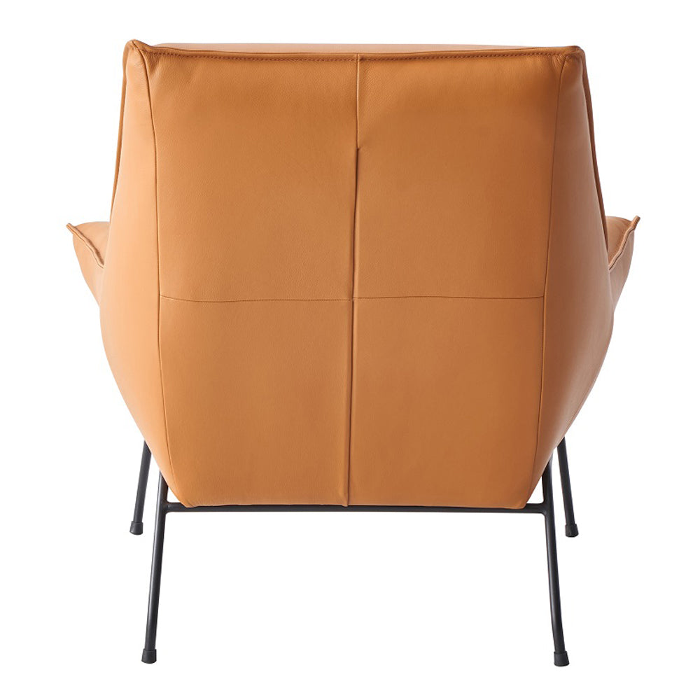 ACME Jabel Sandstone Top Grain Leather Accent Chair Model AC02383