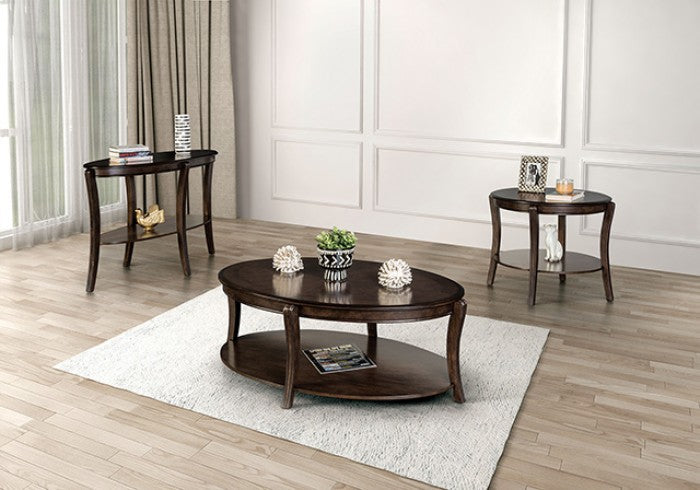 Furniture of America Orkdal Walnut Transitional Sofa Table Model FM40001BR-S