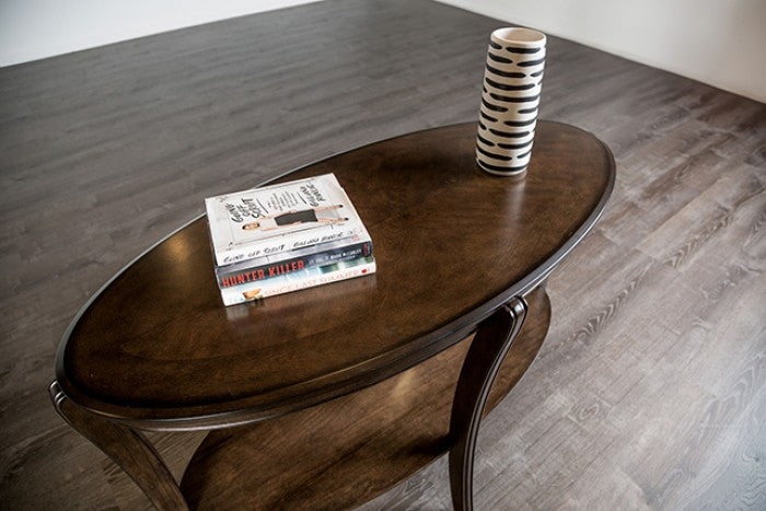 Furniture of America Orkdal Walnut Transitional Sofa Table Model FM40001BR-S