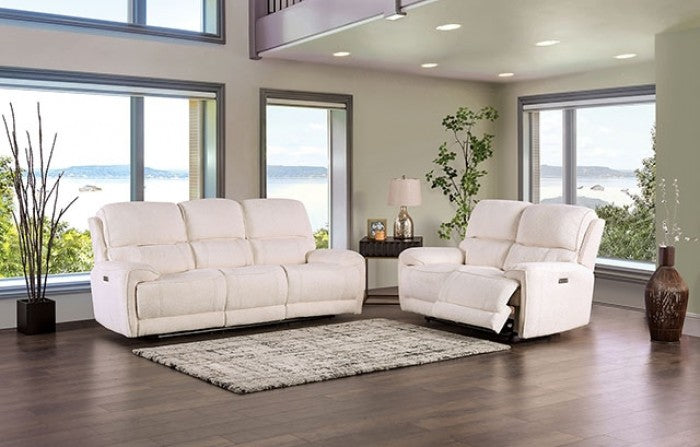 Furniture of America Morcote Beige Transitional Power Recliner Model FM62001BG-CH-PM