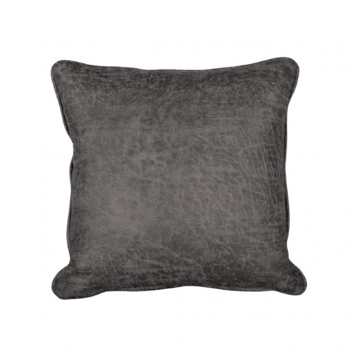Furniture of America Ardenfold Gray Contemporary Ottoman Model FM64201GY-OT