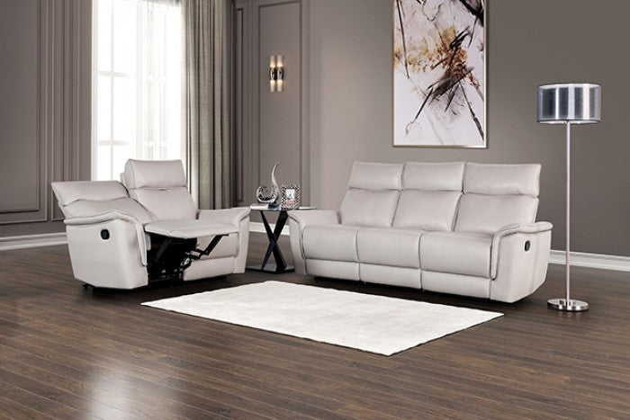 Furniture of America Bienne Taupe Transitional Recliner Chair Model FM69002TP-CH-M
