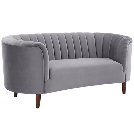ACME Millephri Gray Velvet Loveseat Model LV00167
