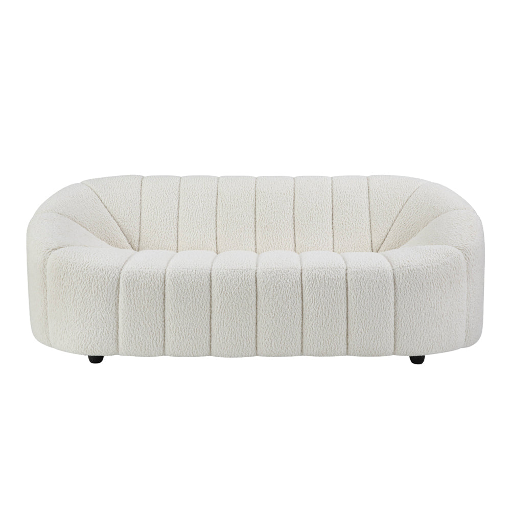 ACME Osmash White Teddy Sherpa Sofa Model LV00229