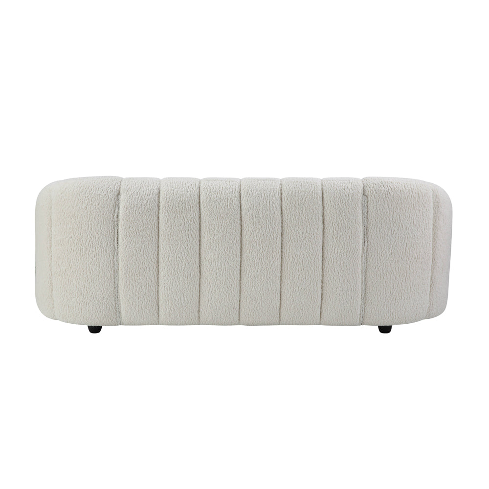 ACME Osmash White Teddy Sherpa Sofa Model LV00229