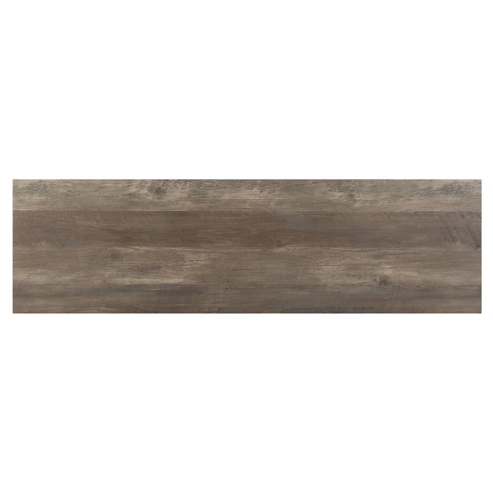ACME Nantan Rustic Oak & Black TV Stand Model LV00404