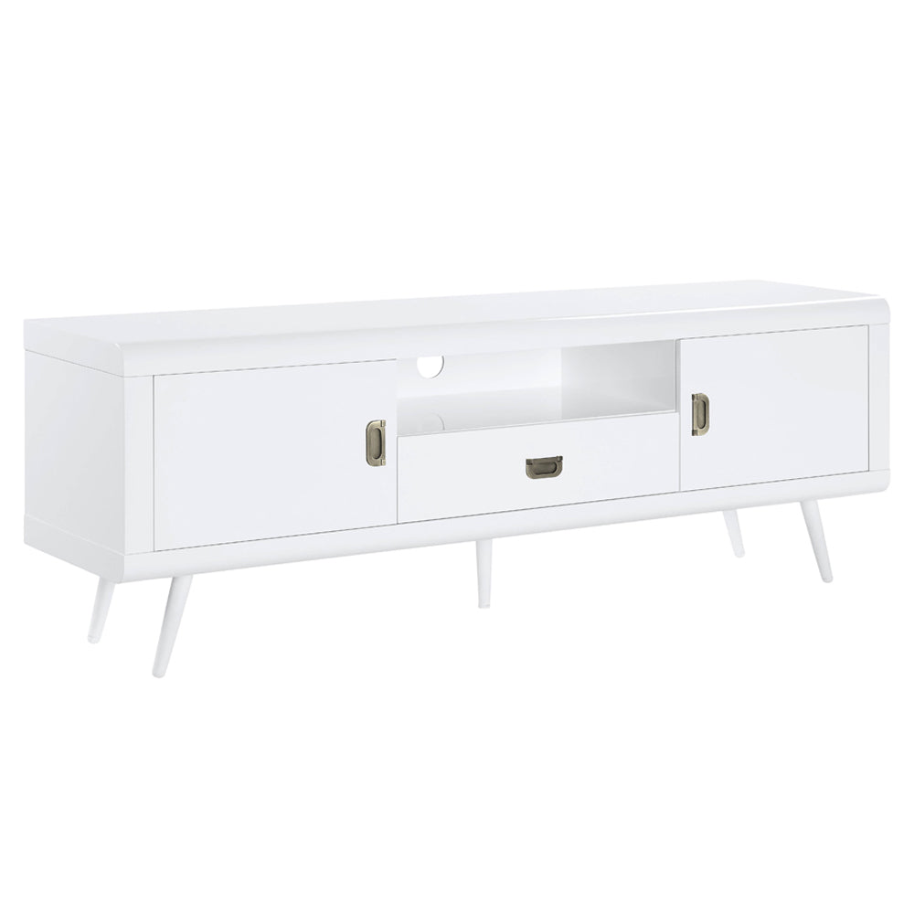 ACME Pagan White High Gloss TV Stand Model LV00745