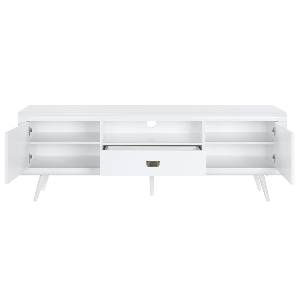 ACME Pagan White High Gloss TV Stand Model LV00745