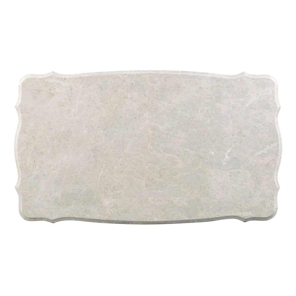 ACME Benbek Marble & Antique Oak Coffee Table Model LV00812