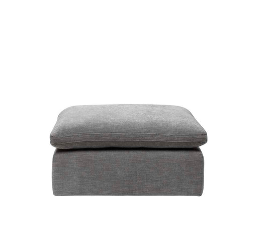 ACME Naveen Gray Linen Modular Ottoman Model LV01105