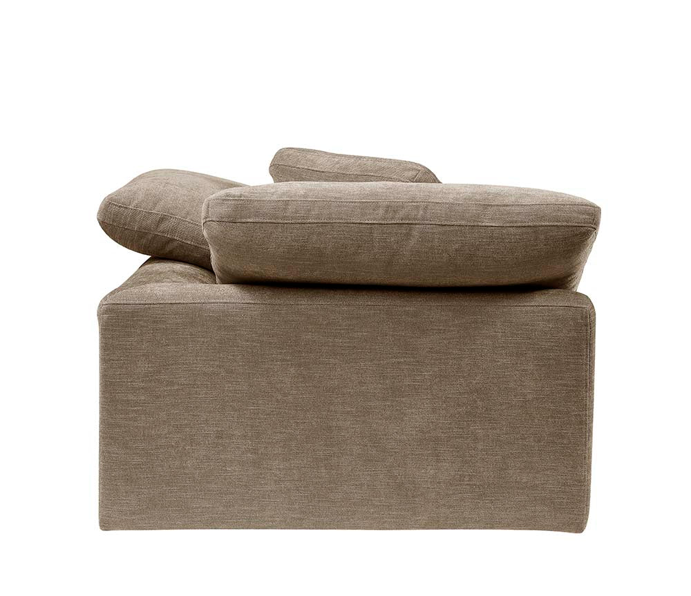 ACME Naveen Khaki Linen Modular Wedge with Pillow Model LV01107