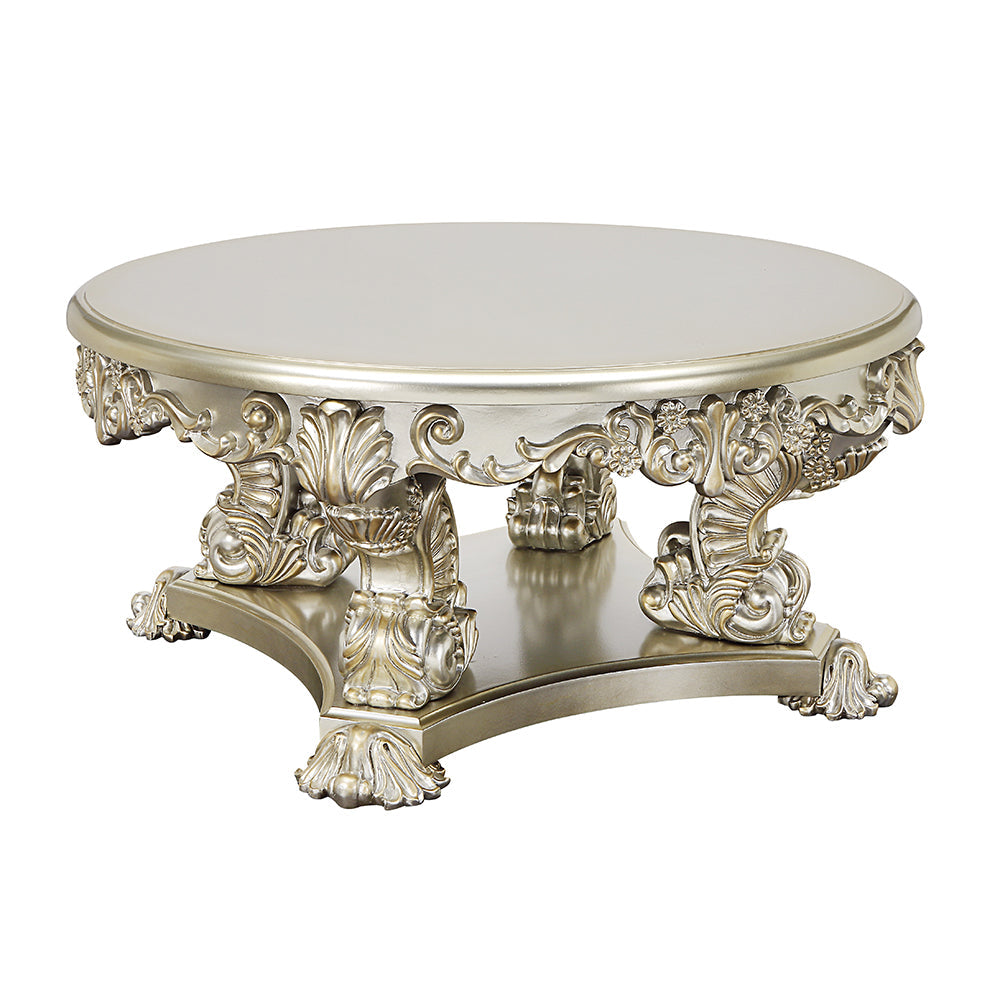 ACME Sorina Antique Gold Coffee Table Model LV01213