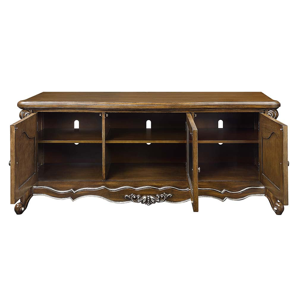 ACME Latisha Antique Oak TV Stand Model LV01413