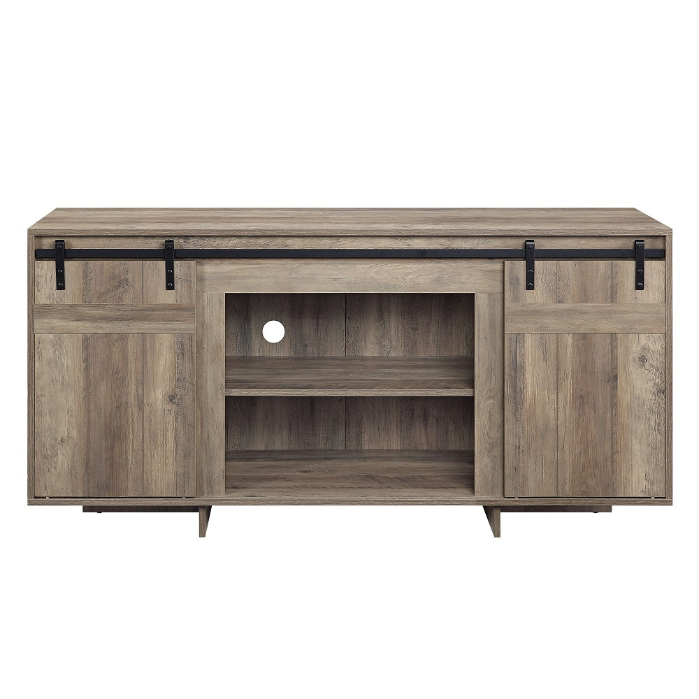 ACME Bellarosa Gray Washed TV Stand (Same As 91608) Model LV01440
