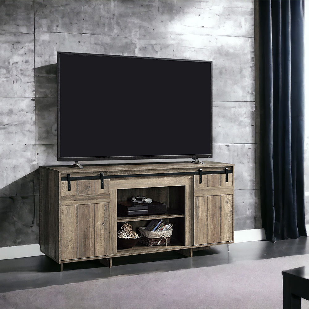 ACME Bellarosa Gray Washed TV Stand (Same As 91608) Model LV01440