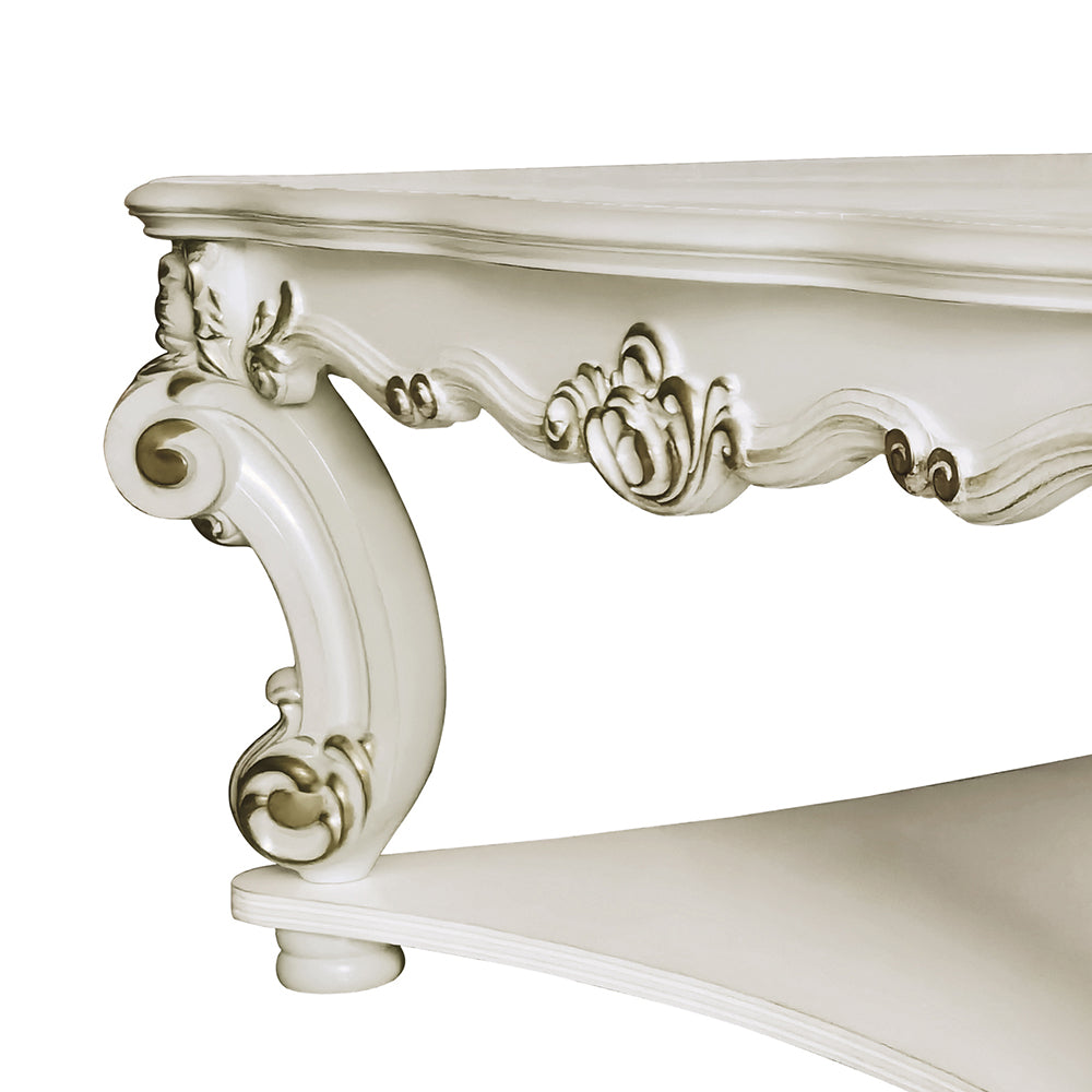 ACME Vendome Antique Pearl Coffee Table (Square) Model LV01526