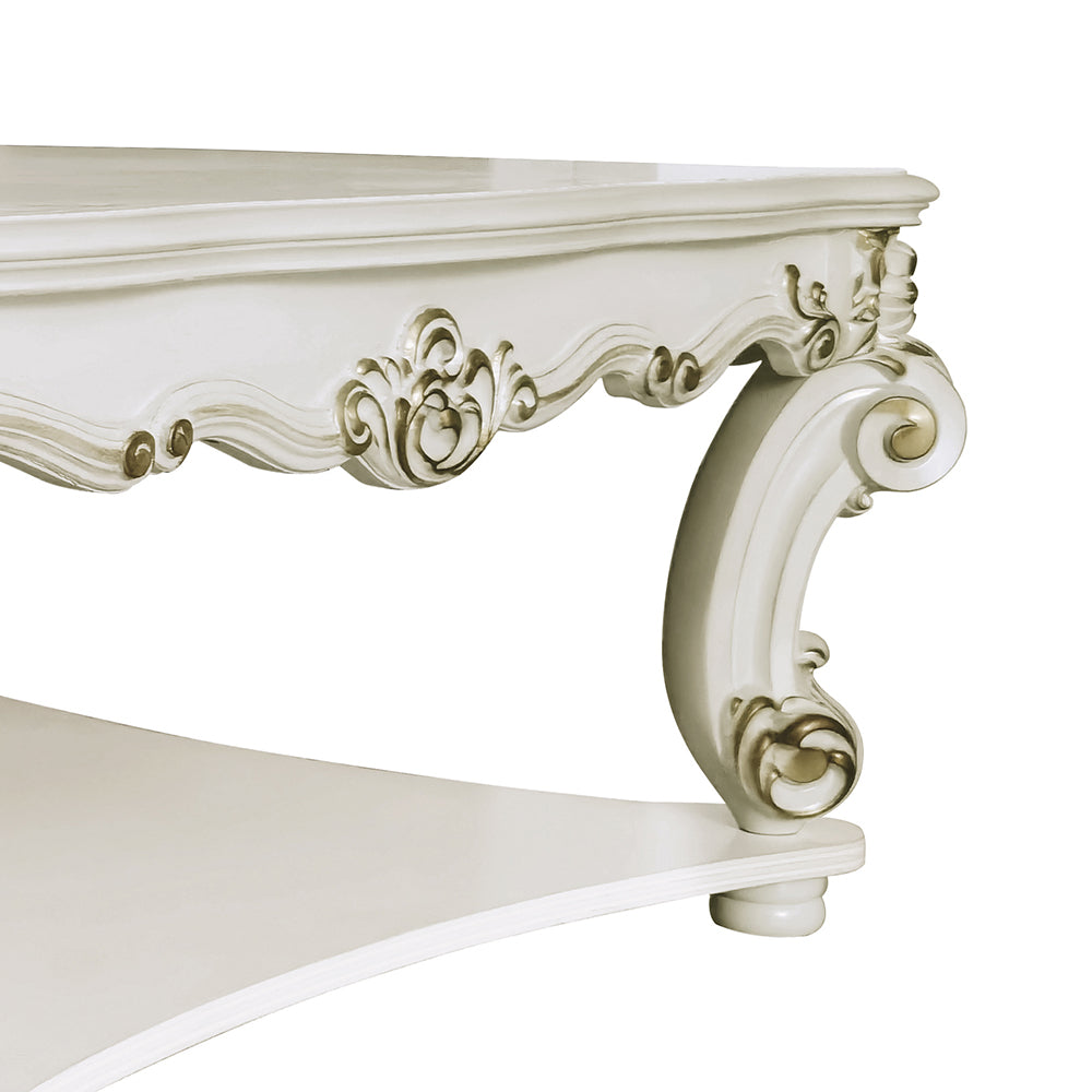 ACME Vendome Antique Pearl Coffee Table (Square) Model LV01526