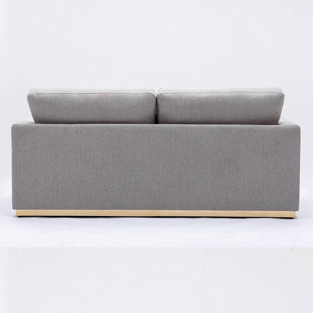 ACME Valin Gray Linen Sofa Model LV01744