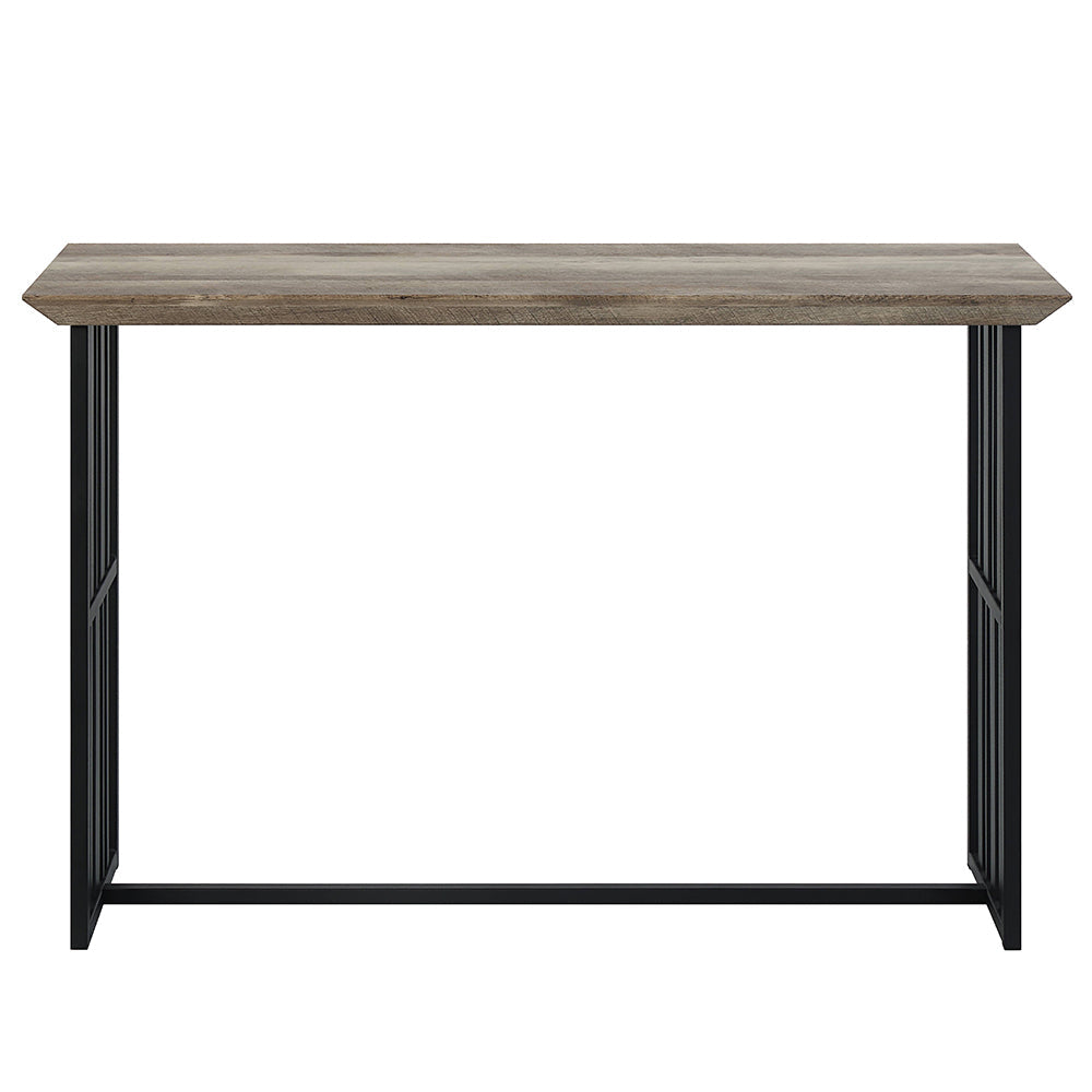 ACME Zudora Antique Oak & Black Sofa Table Model LV01753