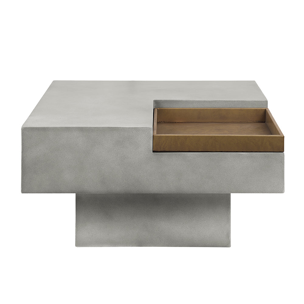 ACME Kailano Weathered Gray Coffee Table Model LV01928