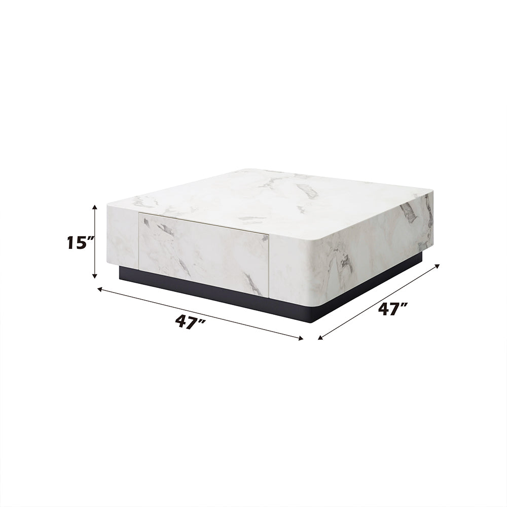 ACME Fritzy Engineered Stone Coffee Table Model LV03125