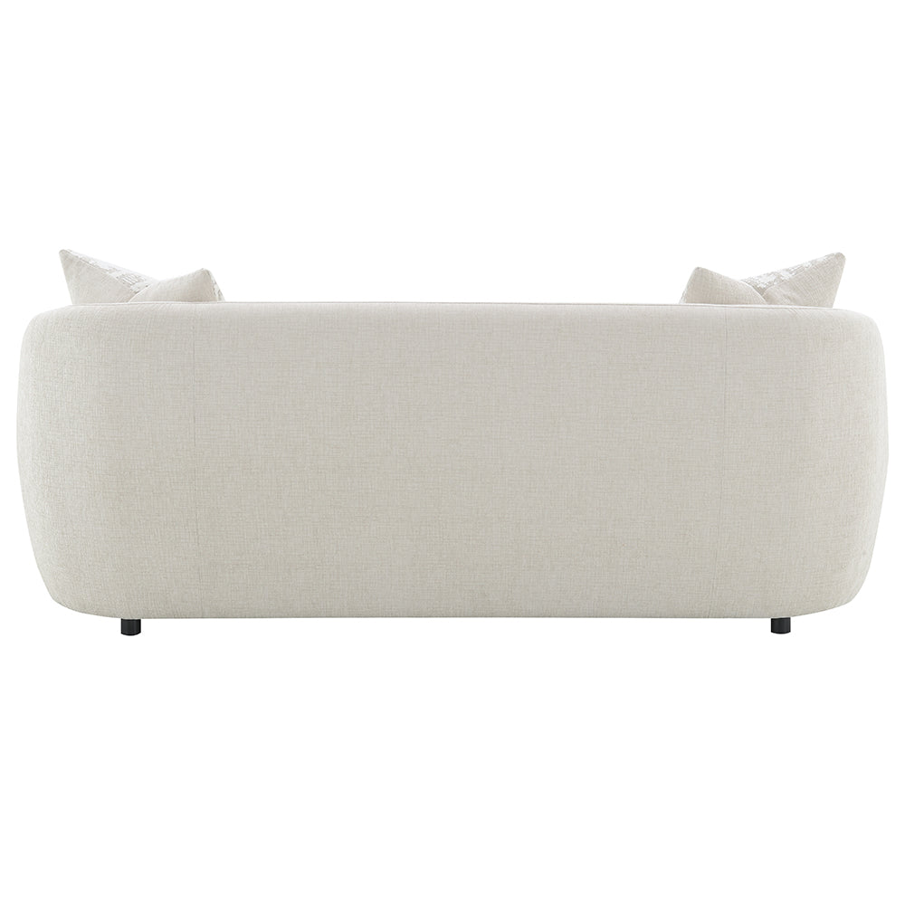 ACME Etienne Beige Linen Sofa with 3 Pillows Model LV03580