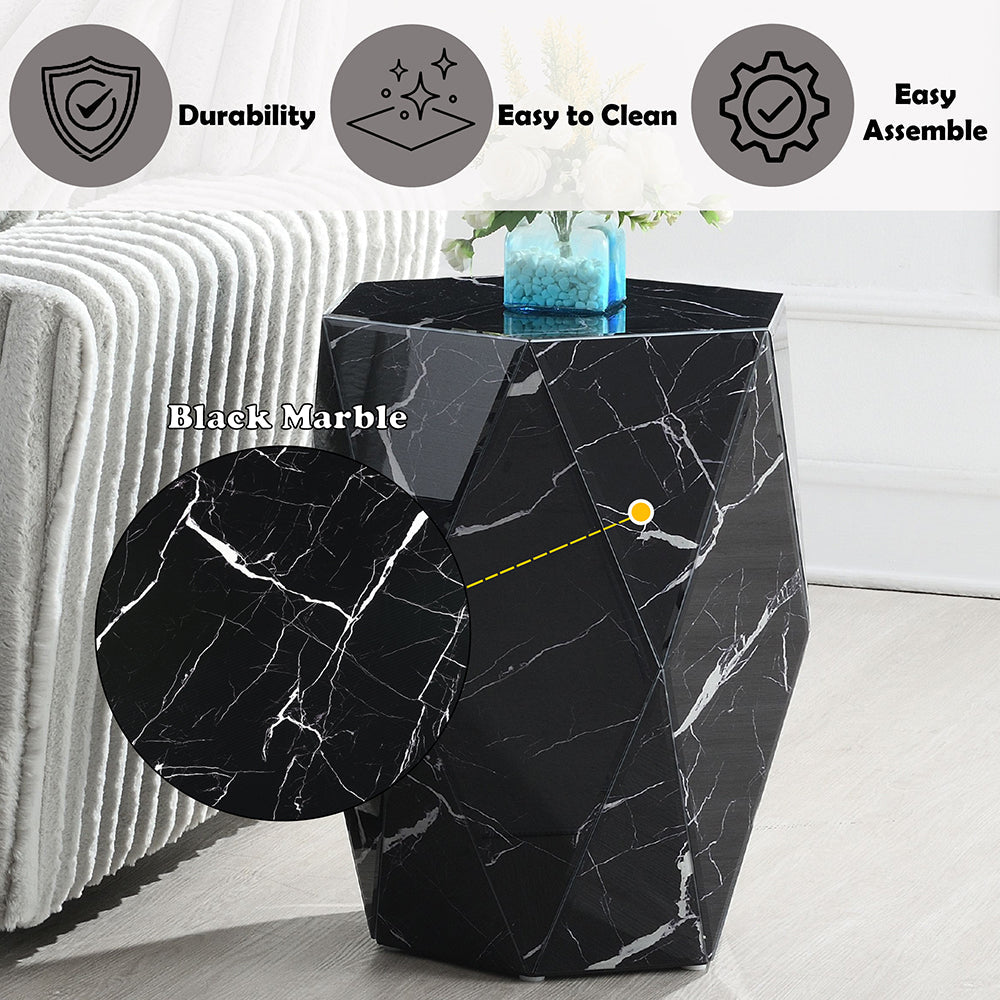 ACME Dara Black End Table Model LV03626